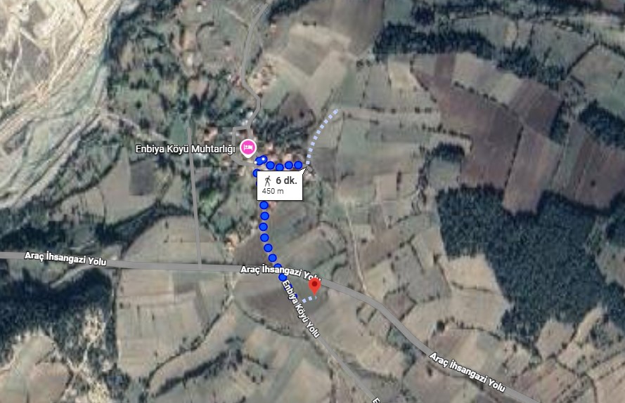 KASTAMONU İHSANGAZİ ENBİYA KÖYÜNDE  4.397 M² TARLAMIZ  SATILIKTIR. - KASTAMONU İHSANGAZİ fotoğraf 3